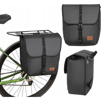 brašna na kolo CYKLISTICKÁ TAŠKA 20L – VODĚODOLNÁ BRAŠNA na NOSIČ S PŘEZKOU (ZR110)