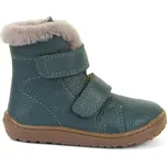Zimní barefoot boty Froddo Furry boot petroleum 32