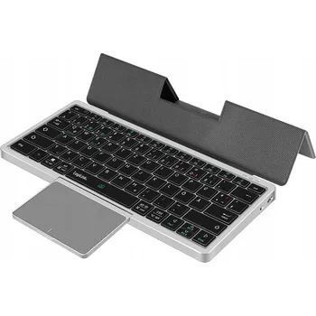 Klávesnice Bezdrátová klávesnice BT 5.1 s touchpadem a magnetickým krytem LogiLink