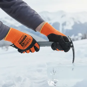 Pracovní oblečení Procera Rukavice X-ESKIMO Velikost 10 hnědá/oranžová