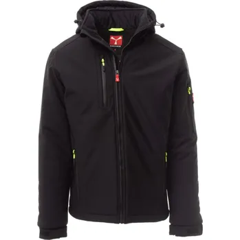 pracovní bunda Bunda zimní PayPer CREEK PAD softshellová černá 5XL