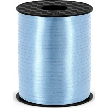 Stuha PLASTOVÁ STUHA NA BALÓNKY MODRÁ 225 m