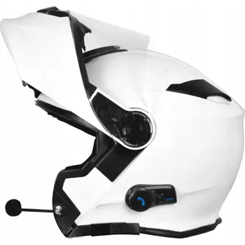 Helma na motorku Přilba ORIGINE DELTA + BT SOLID bílá lesklá XL