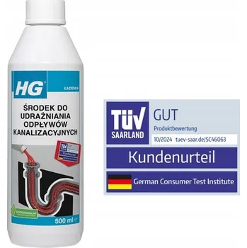 HG prostředek na čištění ucpaných odpadů 500 ml