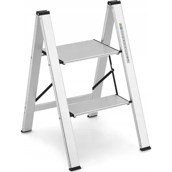 Žebřík Dvoustupňový Žebřík , hliník Costway , nosnost do 150 kg