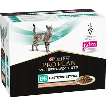 Krmivo pro kočku Mokré krmivo pro kočky pro trávicí trakt Losos PURINA PRO PLAN EN 10x85g