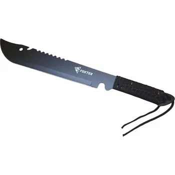 Pracovní nůž Foxter Bowie mačeta, černá, 50 cm