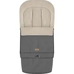 Zimní fusak do kočárku Zaffiro SleepGrow Grey – ovčí vlna, regulovatelná délka