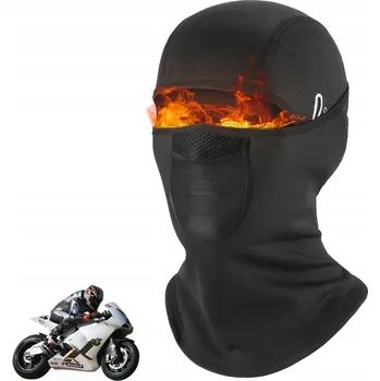Kukla TERMOAKTIVNÍ KUKLA POD PŘILBU NA MOTORKU, KOLO, ZATEPLENÁ - IDEÁLNÍ