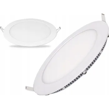 Stropní zapuštěné svítidlo Decorya 6 W s integrovaným LED zdrojem, 12 cm, bílé