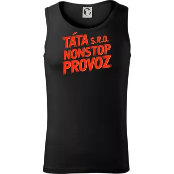 Pánské termoprádlo Táta sro Nonstop provoz - Tílko pánské Core - S ( Černá )