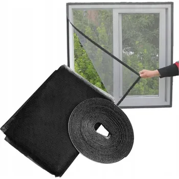 Síť proti hmyzu Síť proti hmyzu do okna Przydasie.pl černá 150x130 cm pro vlastní montáž