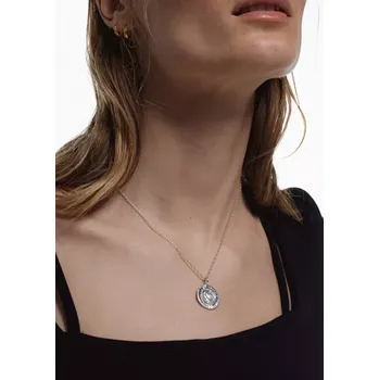 Souprava šperků NO MORE HEARTBEAT AMULET BELCHER NECKLACE SILVER