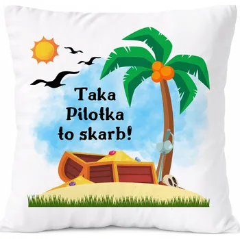 Polštář Bílý Polštář s potiskem fotografie PoliDraw pro analytika jako Dárek