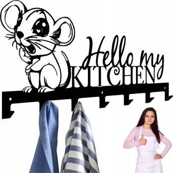 Věšák Šatní ramínko kovový FRACZEK černý