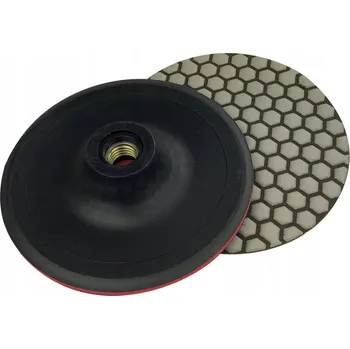 Brusný kotouč Lešticí kotouč Diames 125 mm P100 na betonu, keramiku a kámen