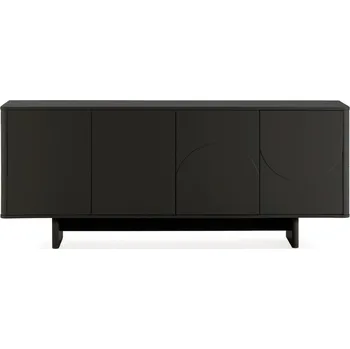 Komoda Černá komoda 180x75x40 cm Solei – MOME ID_1820752