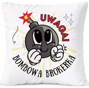 Polštář Dárek Polštář Birthday20 s potiskem White PoliDraw