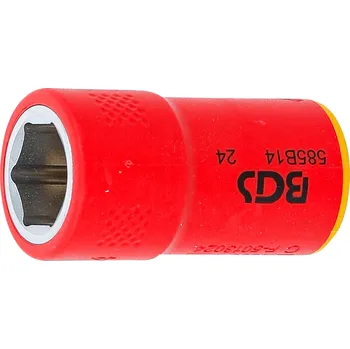 Sada nářadí BGS 35874, VDE nástrčná hlavice šestihranná | 10 mm (3/8") | 14 mm