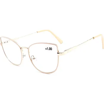 Brýle na čtení IDENTITY Dioptrické brýle MC2294 +1,50 beige/gold flex