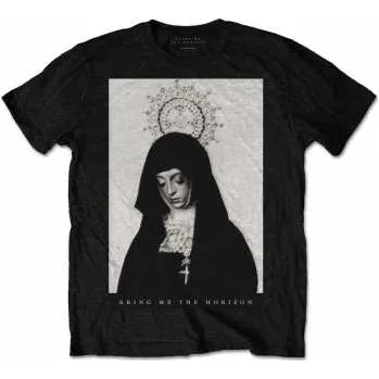 Pánské oblečení Merch Bring Me the Horizon: Tričko Nun XXL 2016