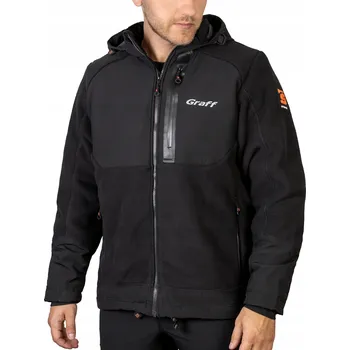 Moto bunda GRAFF FLEECOVÁ BUNDA S MEMBRÁNOU WATER STOP 562-WS-1 VEL. L