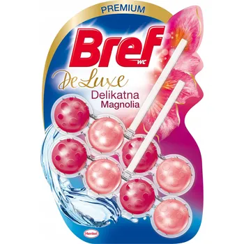 WC čistič Bref závěska do WC pro čištění 50l Jemná Magnolie