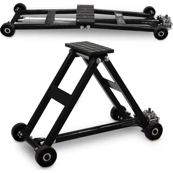 Hever Nůžkový zvedák BITUXX 2,5T plochá platforma 11-48cm na ruční kliku M19737