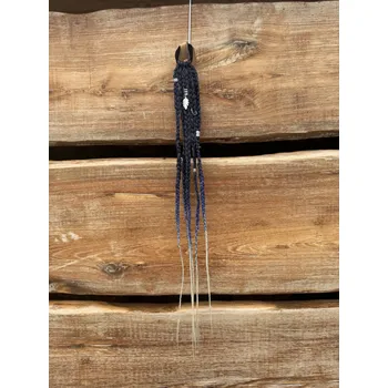 Modro-blondaté copánky