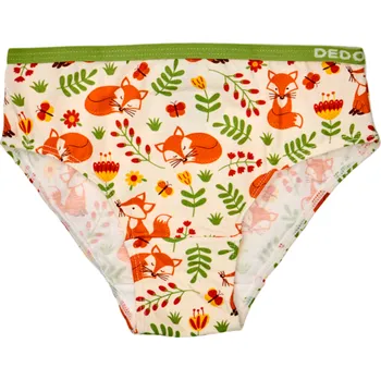 Dívčí oblečení Veselé dívčí kalhotky Liška a motýli