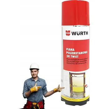 Montážní pěna Montážní pěna Wurth 400 ml