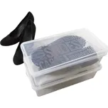 Plast team Box na boty s víkem, na dámské boty BARBIE 5l - 19 x 34 x 10 cm