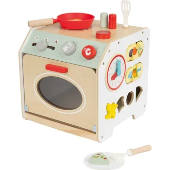 Dřevěná hračka lupilu® Dřevěná motorická hračka (motorická hračka kuchyňka)