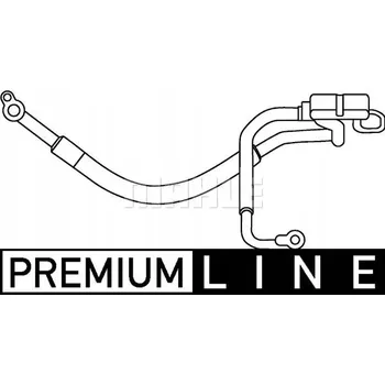 Výparník klimatizace Mahle AP 64 000P Hadice vysokého/nízkého tlaku, klimatizace