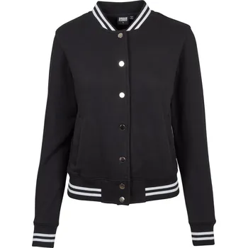 Dámská mikina mikina bez kapuce dámské - College - URBAN CLASSICS - TB1990 - BLACK - M