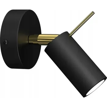 Nástěnné svítidlo Nástěnné svítidlo Preston Gold/Black 1X Mini Gu10 Milagro