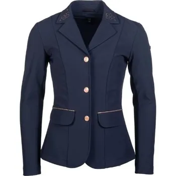 Jezdecké sako Dětské závodní sako HKM Flora deep blue (164)