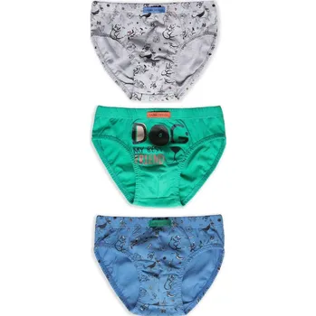 Slipy Chlapecké slipy Lama šedo-zeleno-modré A3, šedo zeleno modrá 134-140