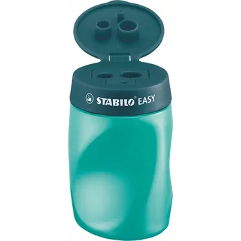 Ořezávátko Ořezávátko manuální, dvojité, s nádobkou Stabilo modré