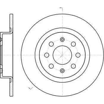 Brzdový kotouč Brzdový kotouč Remsa 6983.00