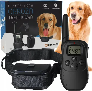Obojek pro psa Elektrický obojek pro psy, látkový Revento vel. M
