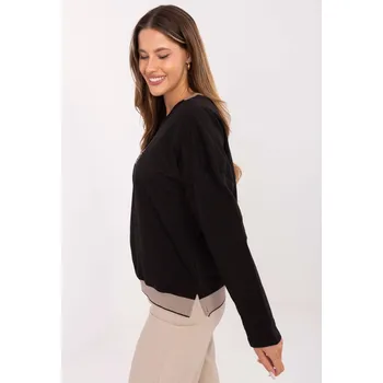 Dámská halenka Halenka RV BZ A907.08P černá jedna velikost