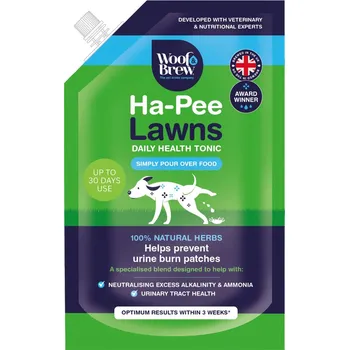 Woof & Brew Ha-Pee Lawns Tonic 300 ml Skvrny na trávníku