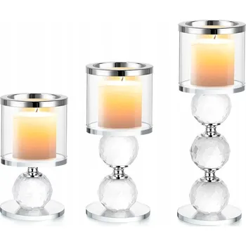 Svícen Svícen sklo Homkel 19 cm