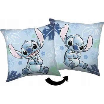 Polštář LILO I STITCH PODUSZKA DEKORACYJNA 40x40 PRO DĚTI A MLÁDEŽ STITCH