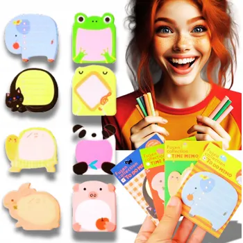 SAMOLEPICÍ LÍSTEČKY NOTES BLOK DÁREK PRO DĚTI K NAROZENINÁM =