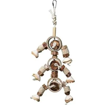 Pro ptáka Hračka pták přírodní Bissy Quapas! 45x19cm