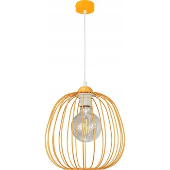 Lustr závěsný stropní DRUM žlutý stropní svítidla loft lustry