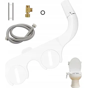 BIDETOVÁ SPRCHA SAMOČISTÍCÍ BEZ PŘÍVODU ELEKTRICKÉHO PROUDU SE DVĚMA TRYSKAMI PRO TOALETU