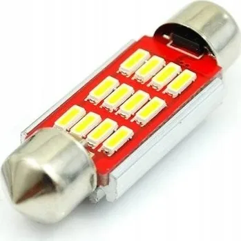 Autožárovka Žárovka Bestdiverse 36MM-4014-12 SMD White C5W 5 W 1 ks